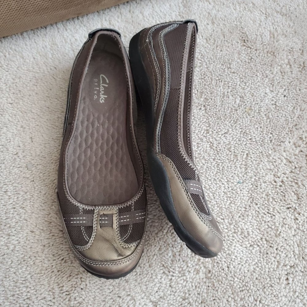 clarks privo loafers